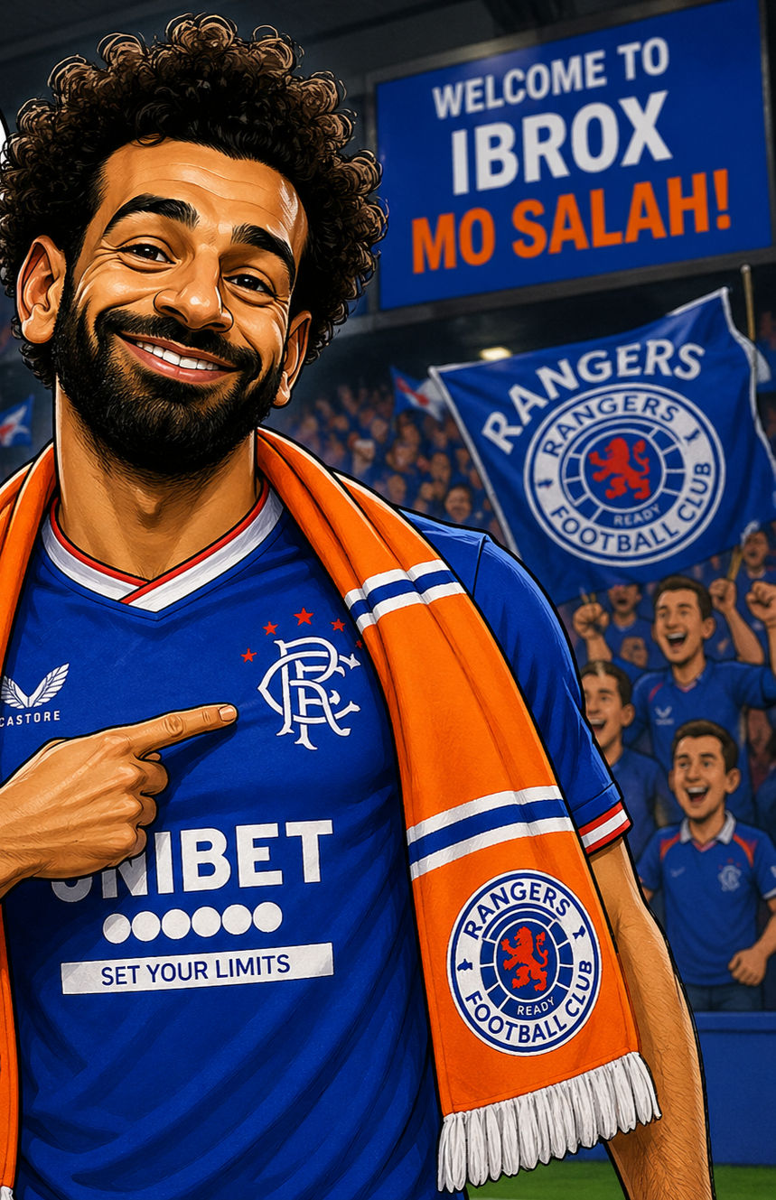 There's more chance of Rangers signing Pope Leo than Mo Salah.
