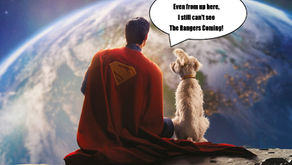 Superman can't see The Rangers Coming