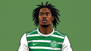 Flavio Nazinho in a Celtic shirt
