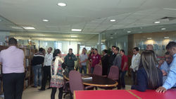 Visita dos donos de ponto de venda