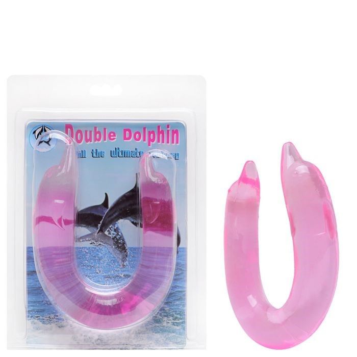 Miniatura: Pênis Formato Golfinho Double Dolphin Baile Sexy Import