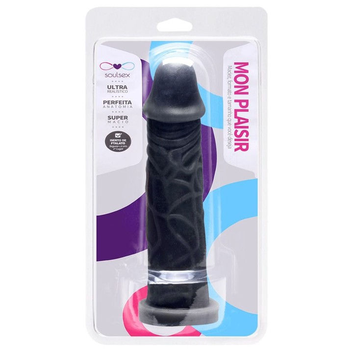 Miniatura: Prótese Maciça Veias Realística 16,5 X 3,5Cm Soulsex