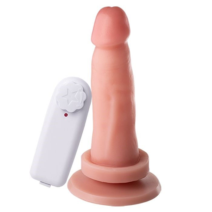 Miniatura: Prótese Vibrador Externo Ventosa 13,5 X 3,5Cm Soulsex