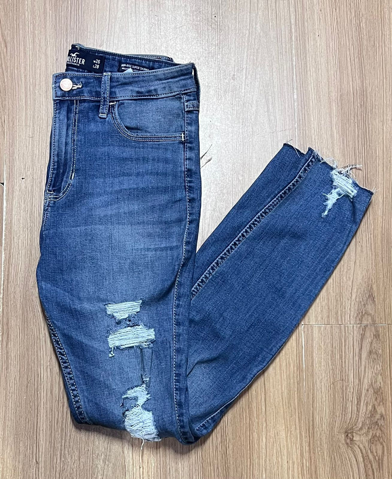 Jean Mujer Hollister