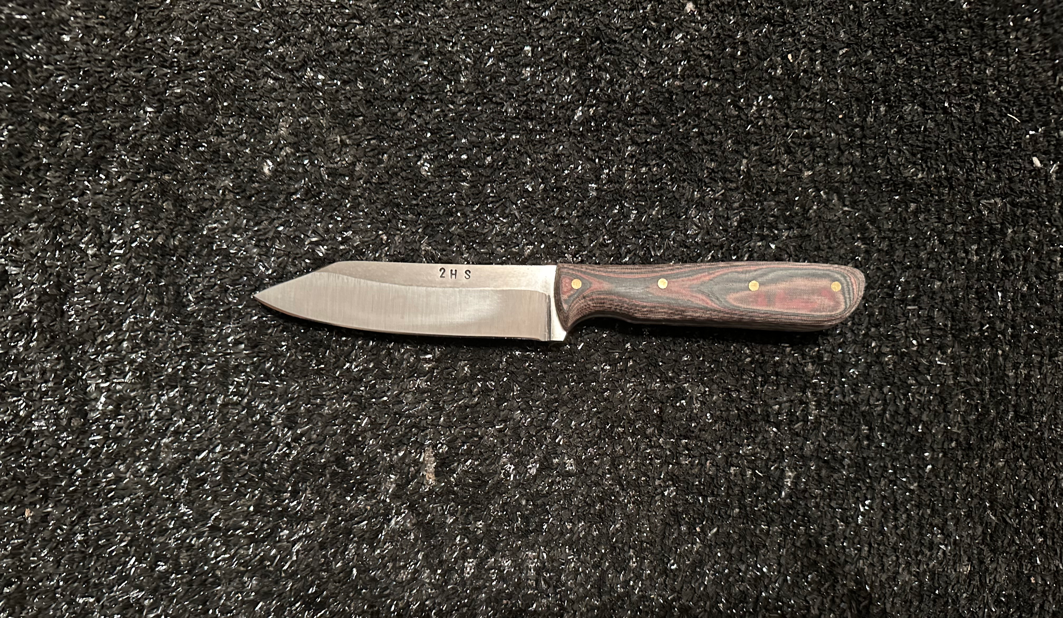 Hunting Knife (Micarta Handle) - 4 1/2" Blade