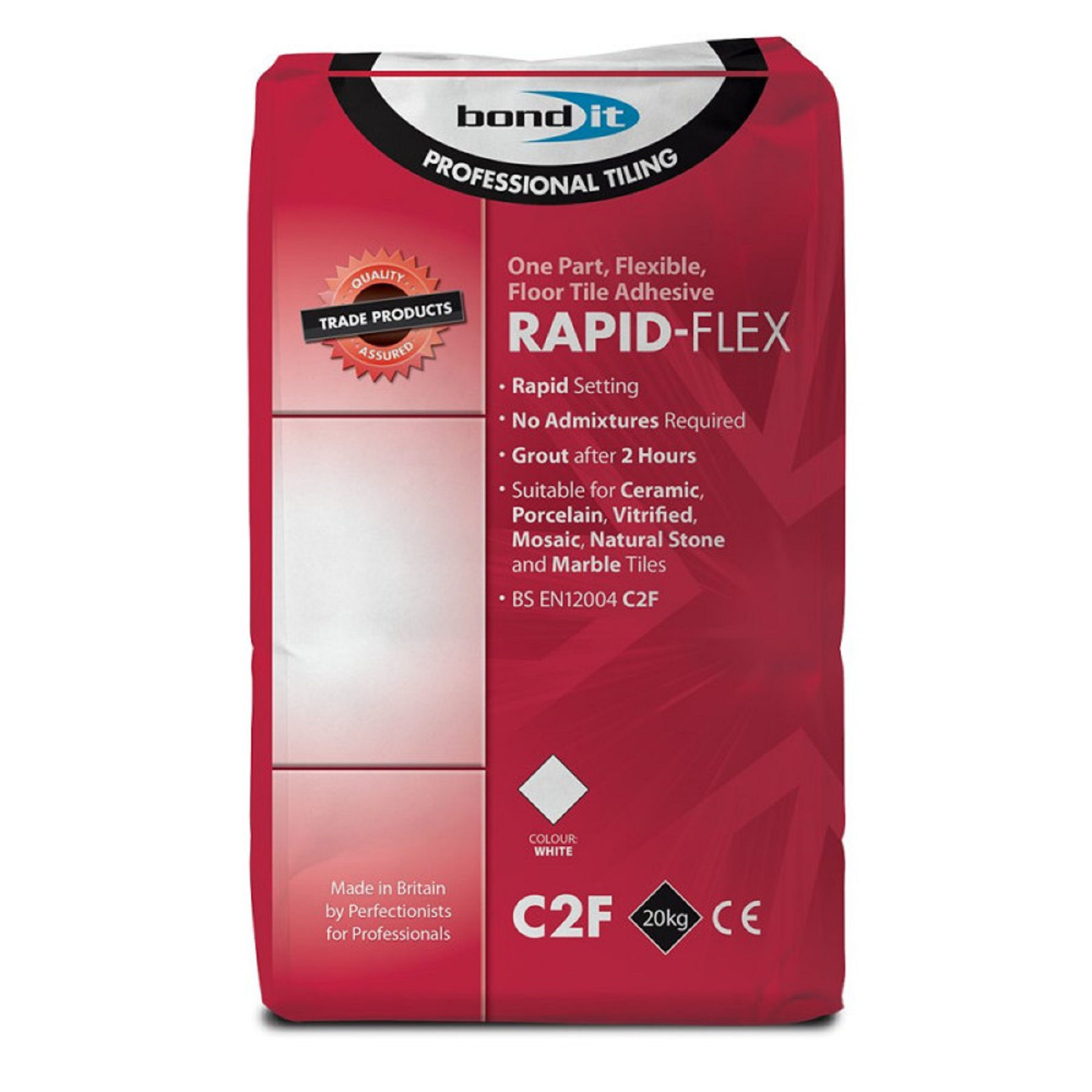 BONDIT RAPID FLEX WHITE TILE ADHESIVE