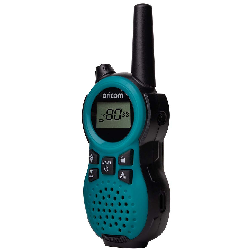 Thumbnail: ORICOM  PMR795 1 Watt Handheld UHF CB Radio Twin Pack