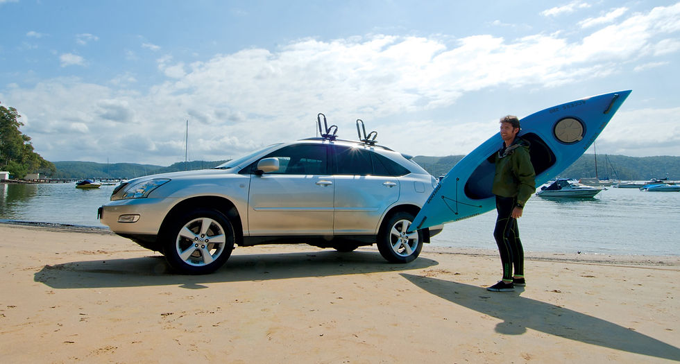 Thumbnail: Fixed J Style Kayak Carrier