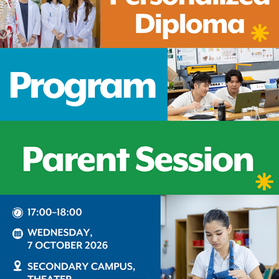 Join our Personalized Diploma Program (PDP) Parent Session