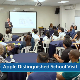 Apple Distinguished School Tour at ISHCMC