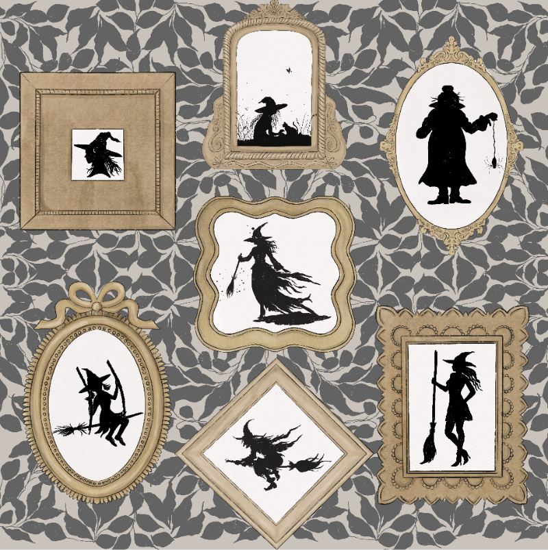 the walls within is a pattern highlighting the different versions of you