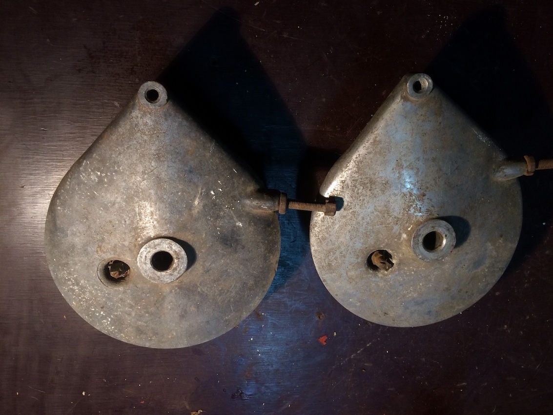 Brzdové štíty- identifikácia