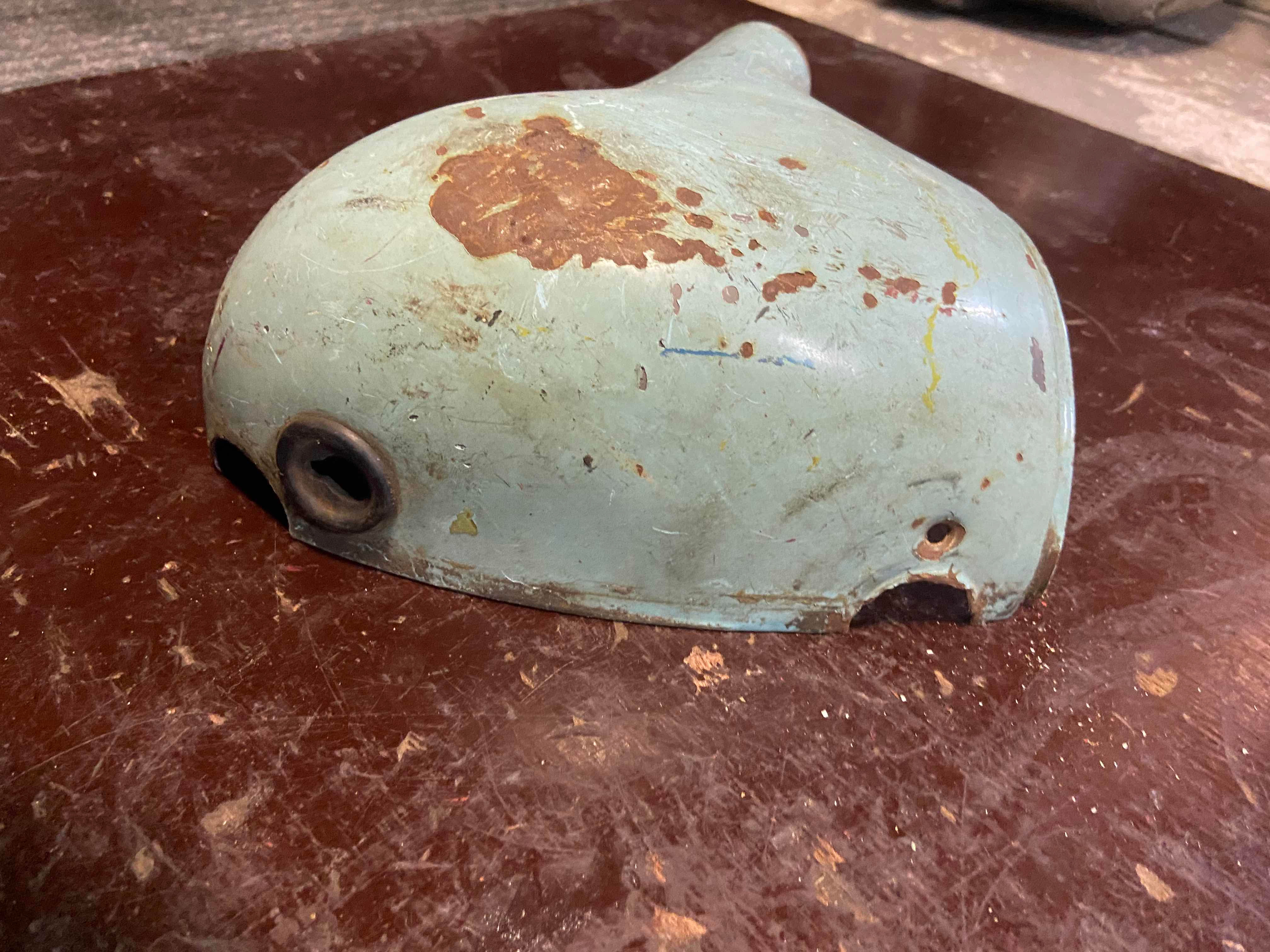 Jawa 550 ľavá časť masky