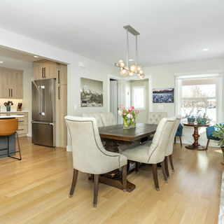 Dining room from a remodel in Royal Oak, MI