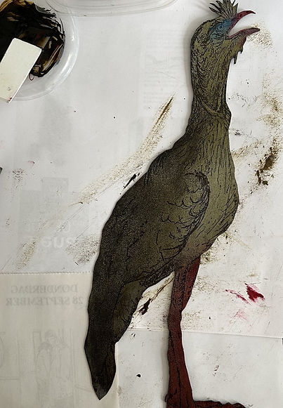 8. Seriema plate with ink a la poupée 2.jpeg