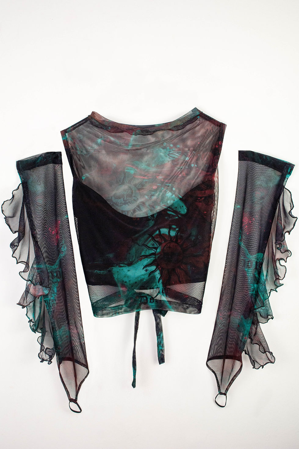Miniatura: CONJUNTO DE MESH CON ILUSTRACION ORIGINAL DE SPACE DOLL
