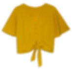 Miniatura: BLUSA AMARILLA MANGA ACAMPANADA