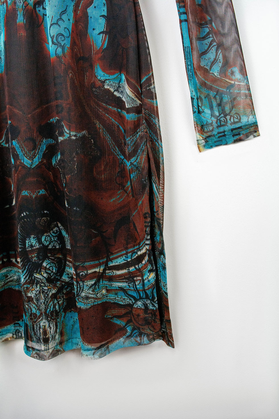 Miniatura: VESTIDO DE MESH CON ILUSTRACION ORIGINAL DE SPACE DOLL