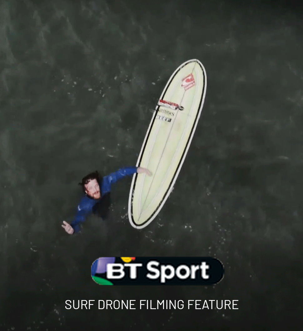 BTSPORT- SURF DRONE FILMING FEATURE