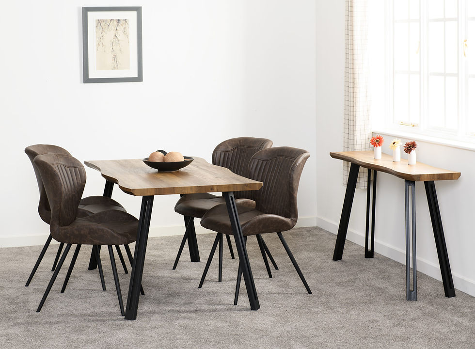 Thumbnail: Quebec Wave Edge Console Table