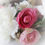 Miniature : composition rose et blanc