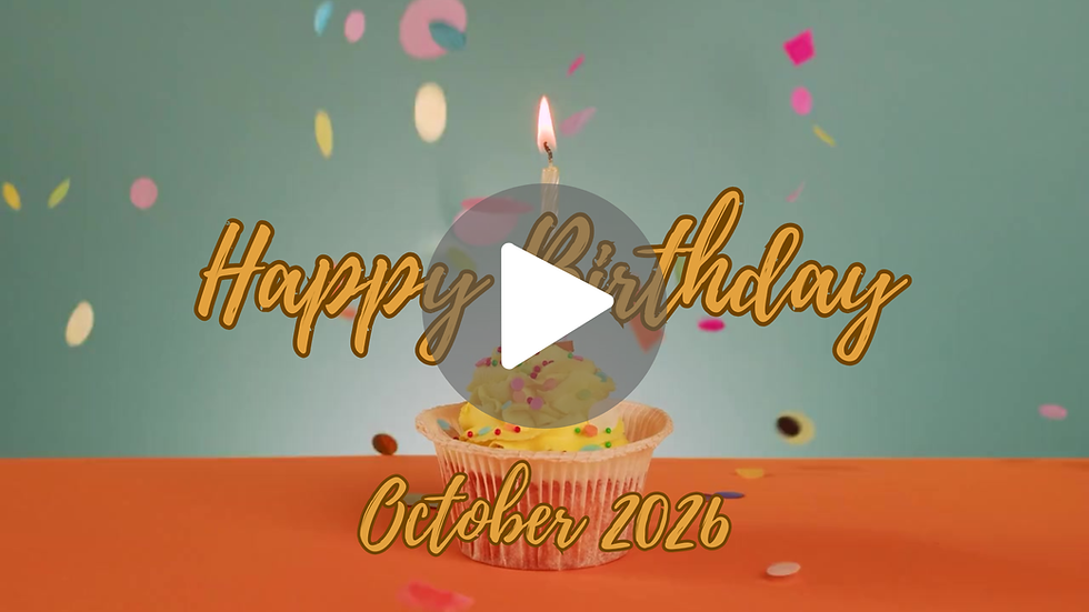 October Birthdays