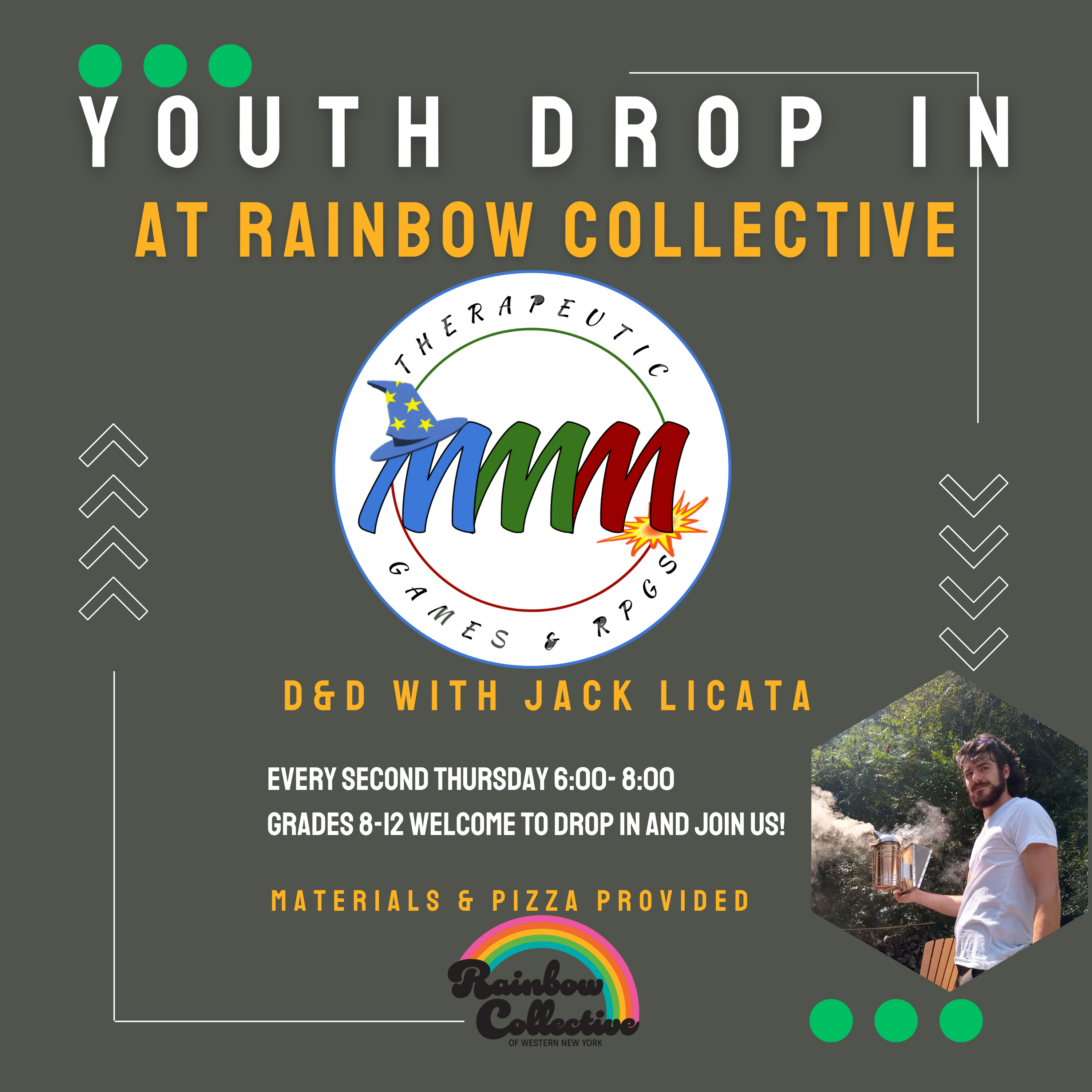 Youth Drop In: D&D With Jack Licata (Grades 8-12)