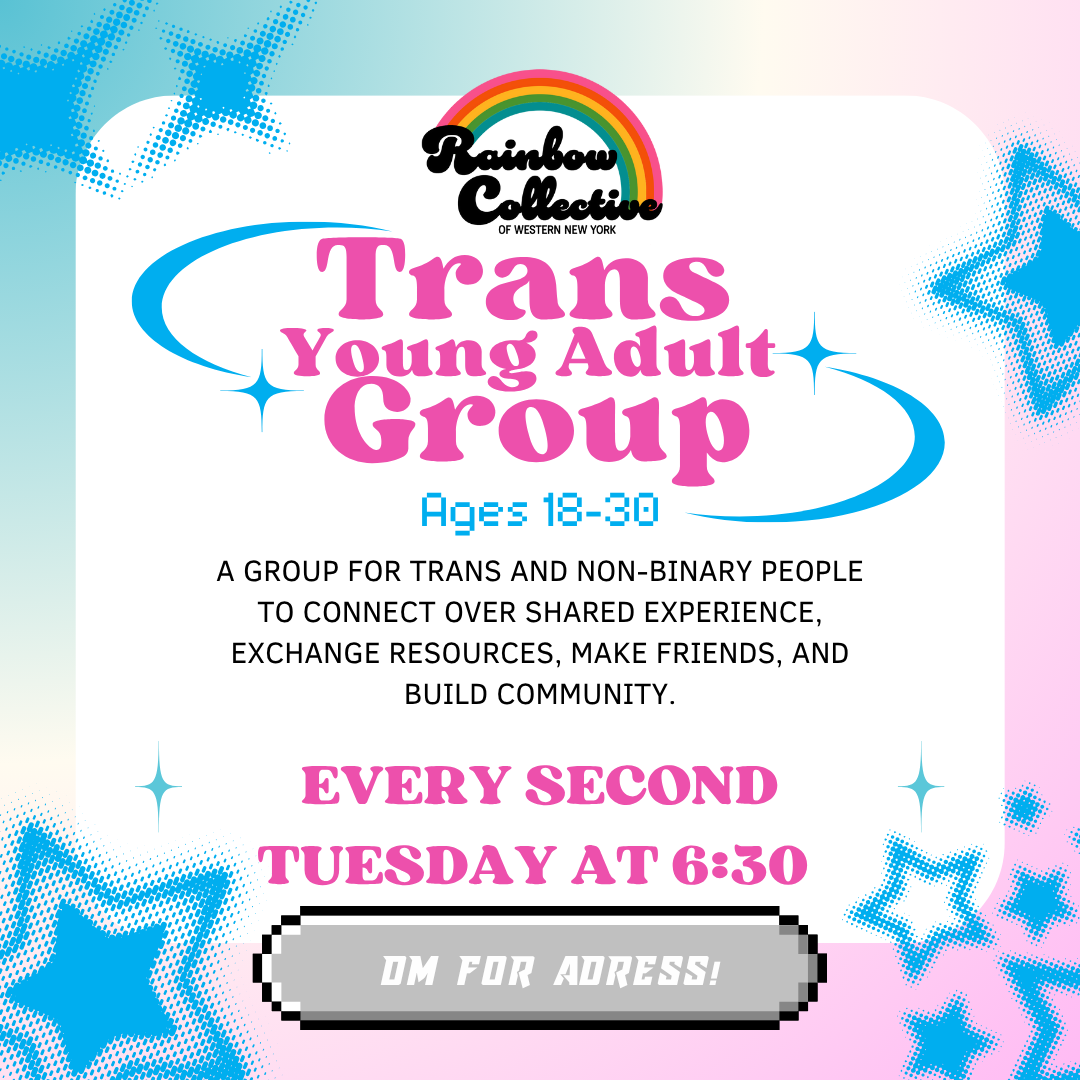 Trans Young Adult Support Group (Ages 18-30)