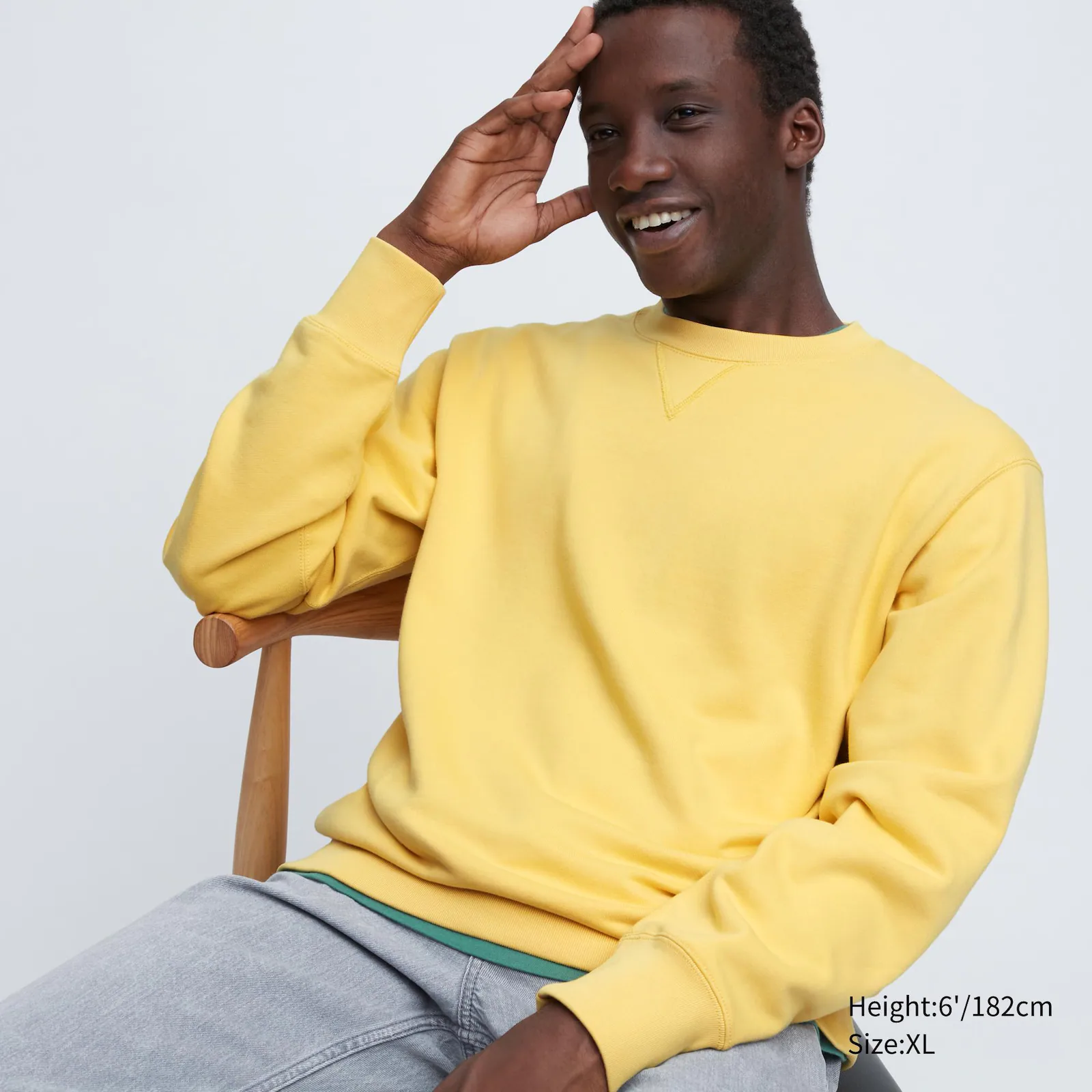 Crew Neck Long Sleeve Sweatshirt