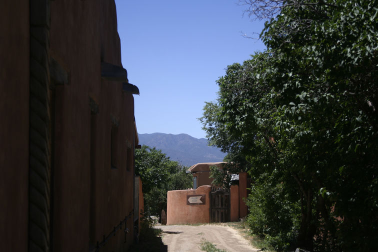 Photograph of western side street 
