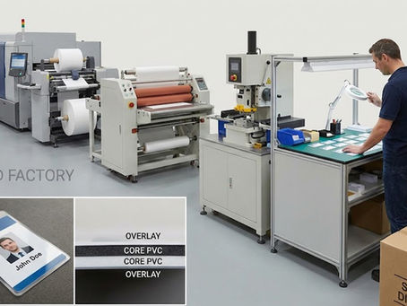 What are the benefits of factory-direct PVC ID card manufacturing