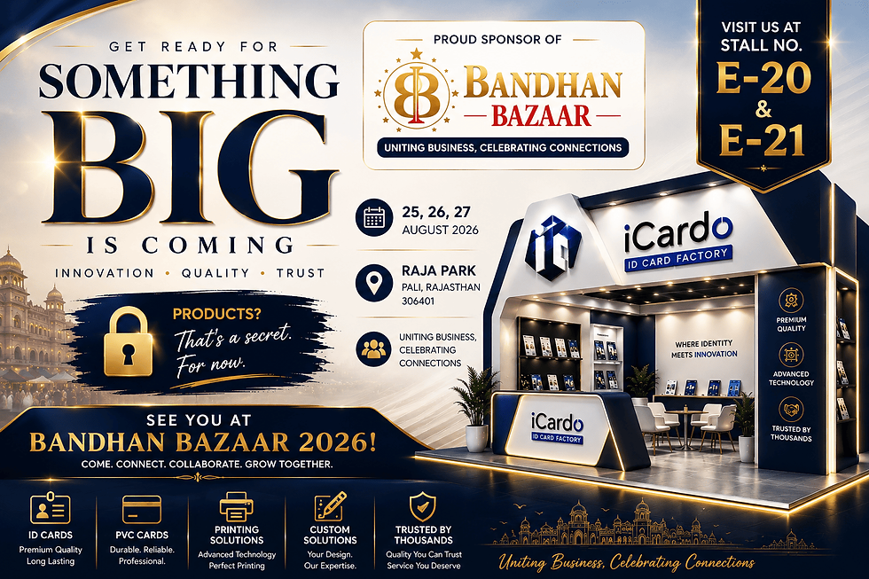 ID CARD FACTORY at Bandhan Bazaar 2026 Pali Rajasthan: Visit Stall E-20 & E-21