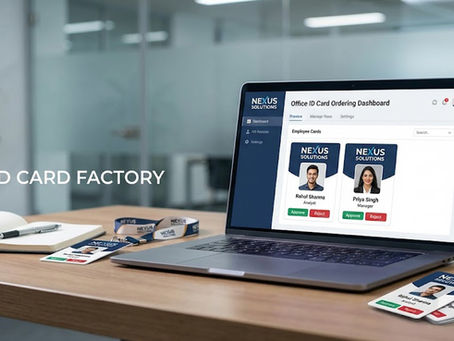 How to order custom office ID cards online in India