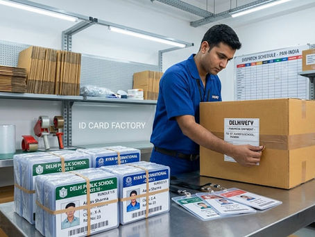 Where can I get school ID cards printed in India