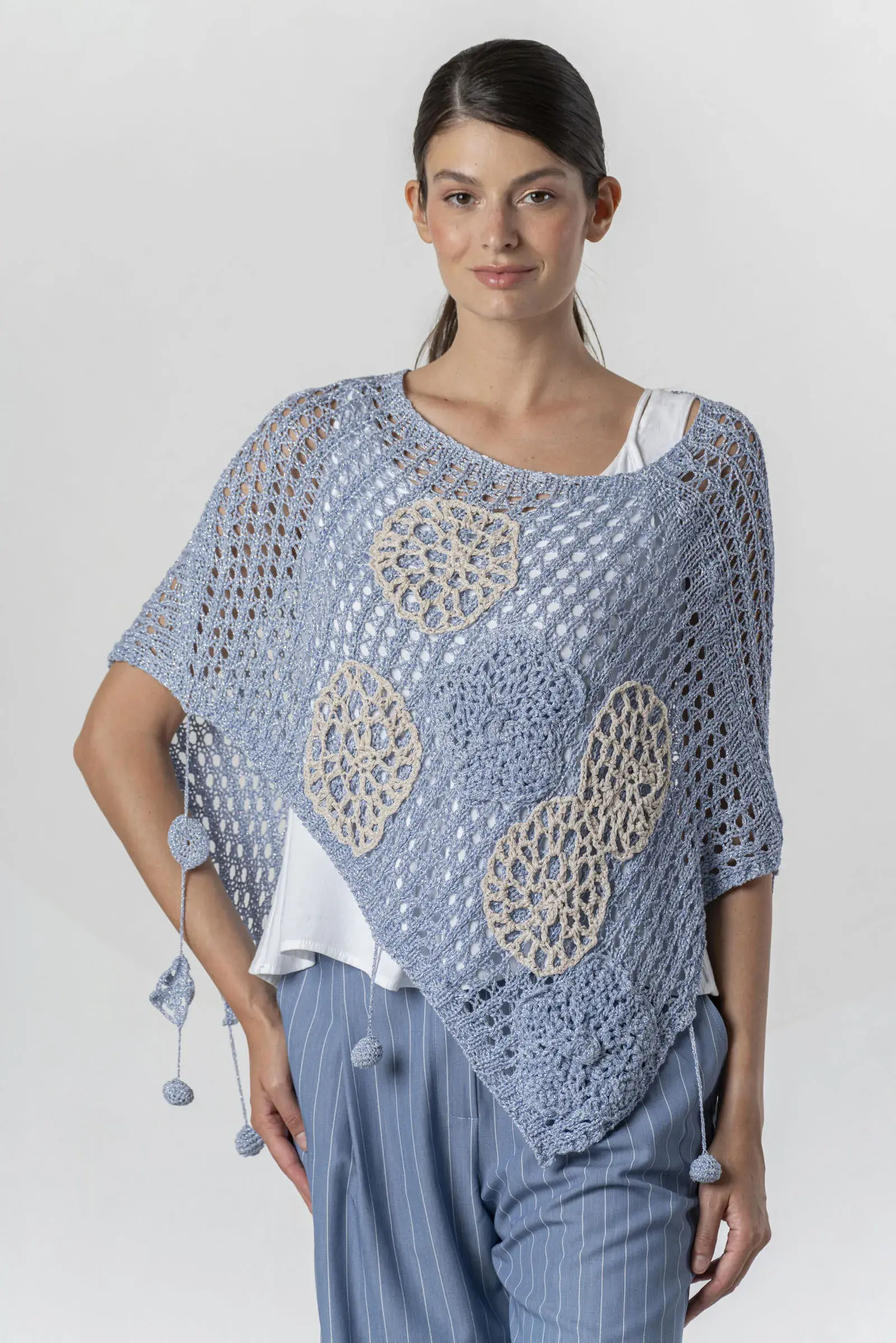ELISA CAVALETTI-CAPE CROCHET REFELP264010904