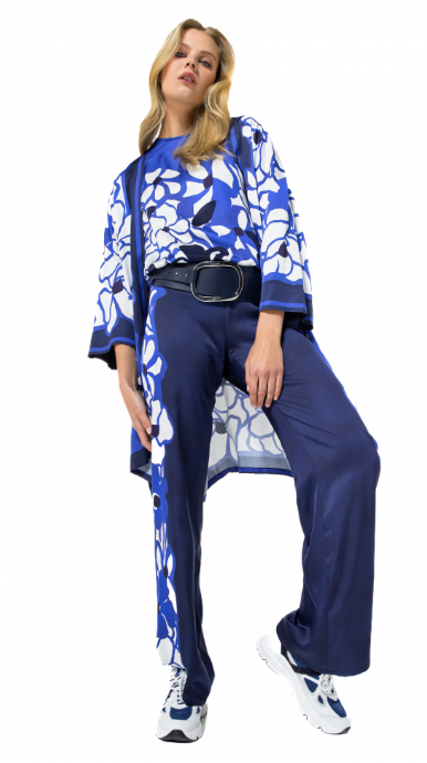 Miniatura: CAROLINE BISS- PANTALON LARGE EFFET SOIE REF: 1552/29