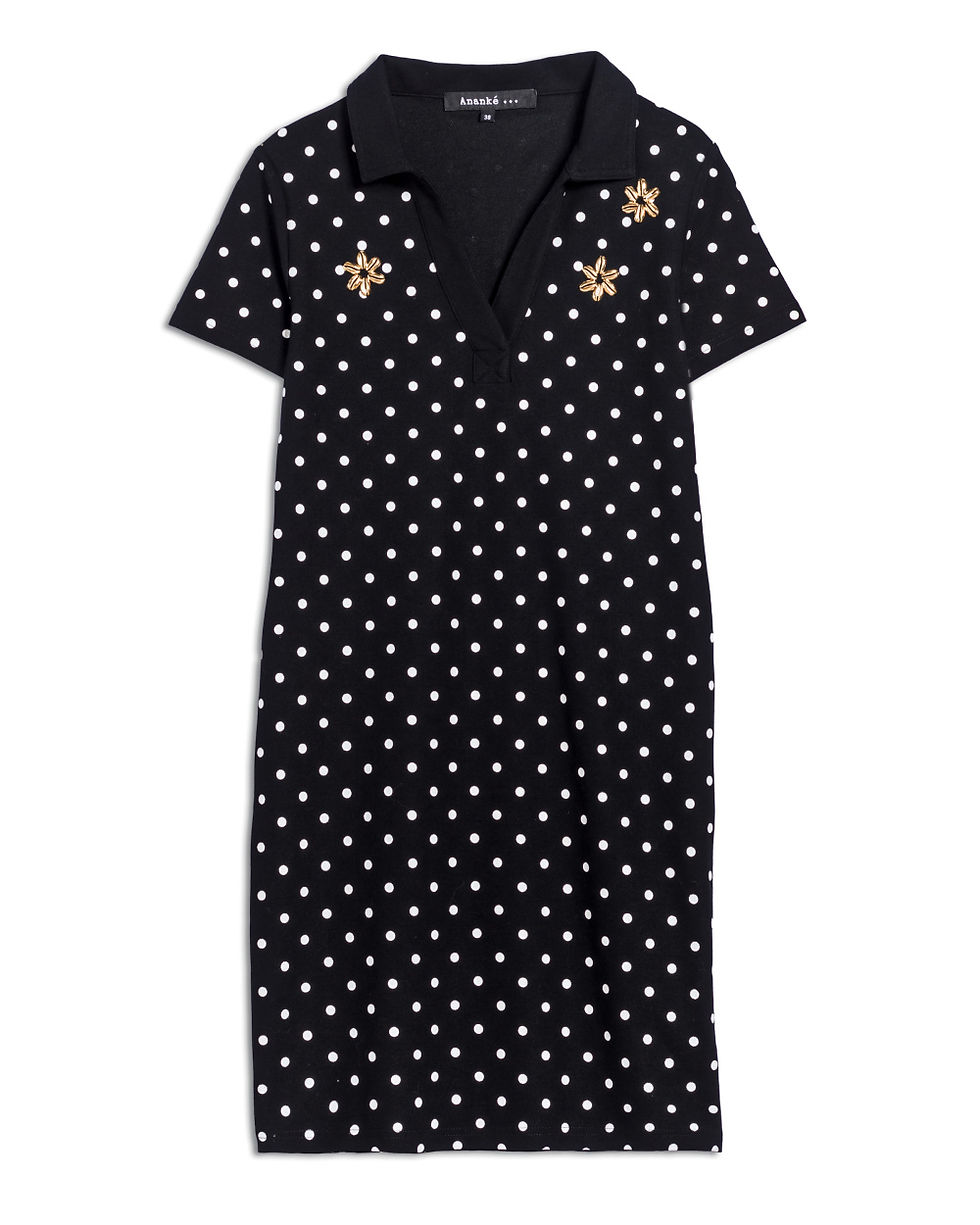 Miniature : ANANKE- ROBE A POIS REF: ZAC965