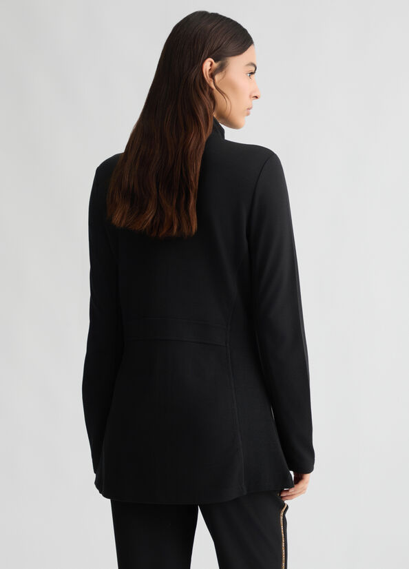 Miniatura: LIU JO- VESTE ZIP NOIR REF: TA5041