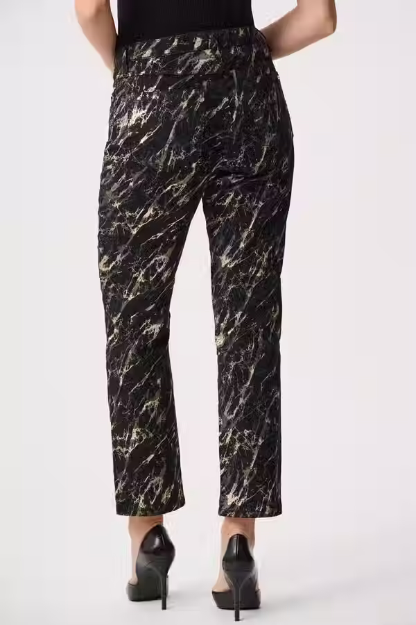 Miniature : JOSEPH RIBKOFF- PANTALON IMPRIME DORE REF: 263972