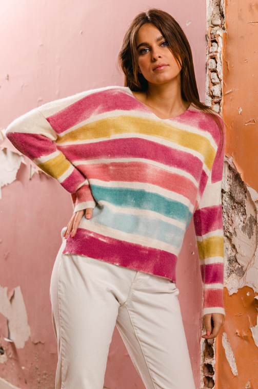 ANANKE- PULL MULTICOLORE REF: ZHE077