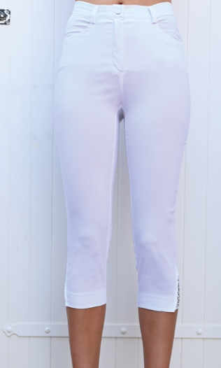縮圖：BLEU D'AZUR - PANTACOURT AVEC STRASS REF: 24021
