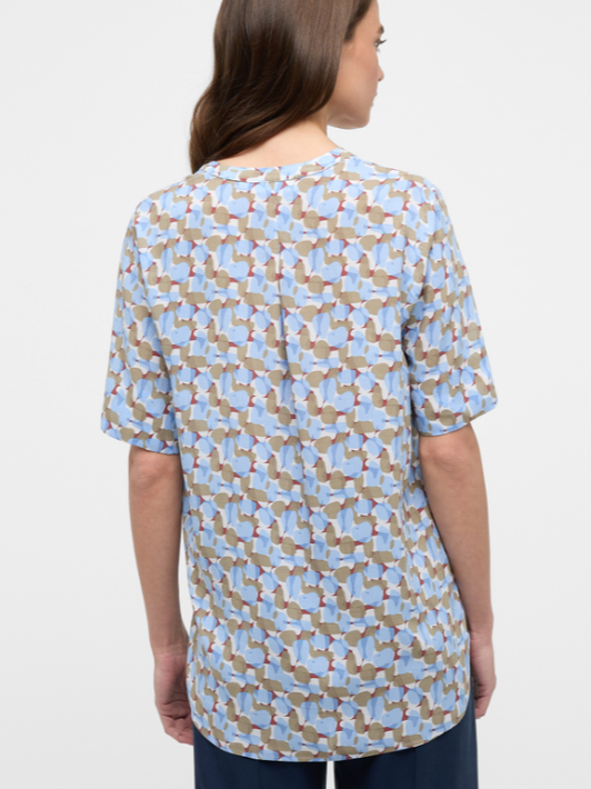 Miniaturbild: ETERNA- BLOUSE IMPRIME BLEU REF: 7948/51