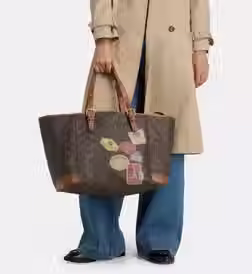 GERARD DAREL-SAC CABAS SIMPLE MONOGRAMME