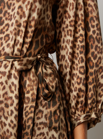 Miniatura: GERARD DAREL- ROBE LONGUE LEOPARD REF: JULIAN