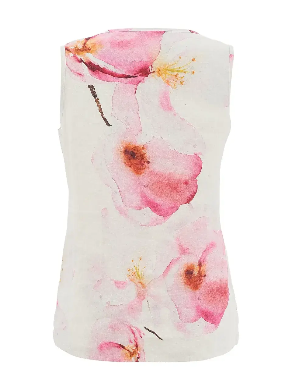 Miniature : DOLCEZZA- DEBARDEUR IMPRIME ROSE REF: 26681