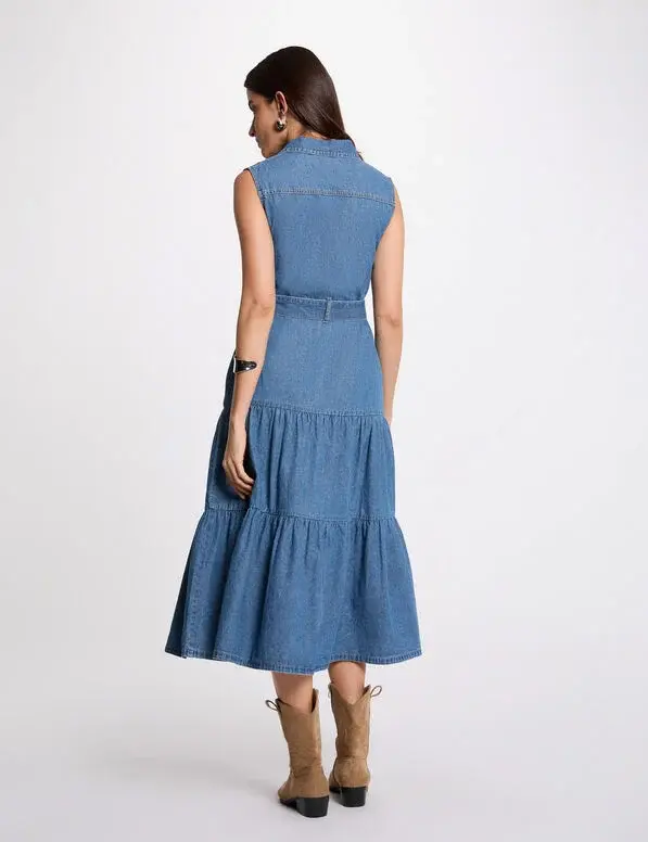 Miniaturbild: MORGAN- ROBE DENIM LONGUE REF: RNAUTICA