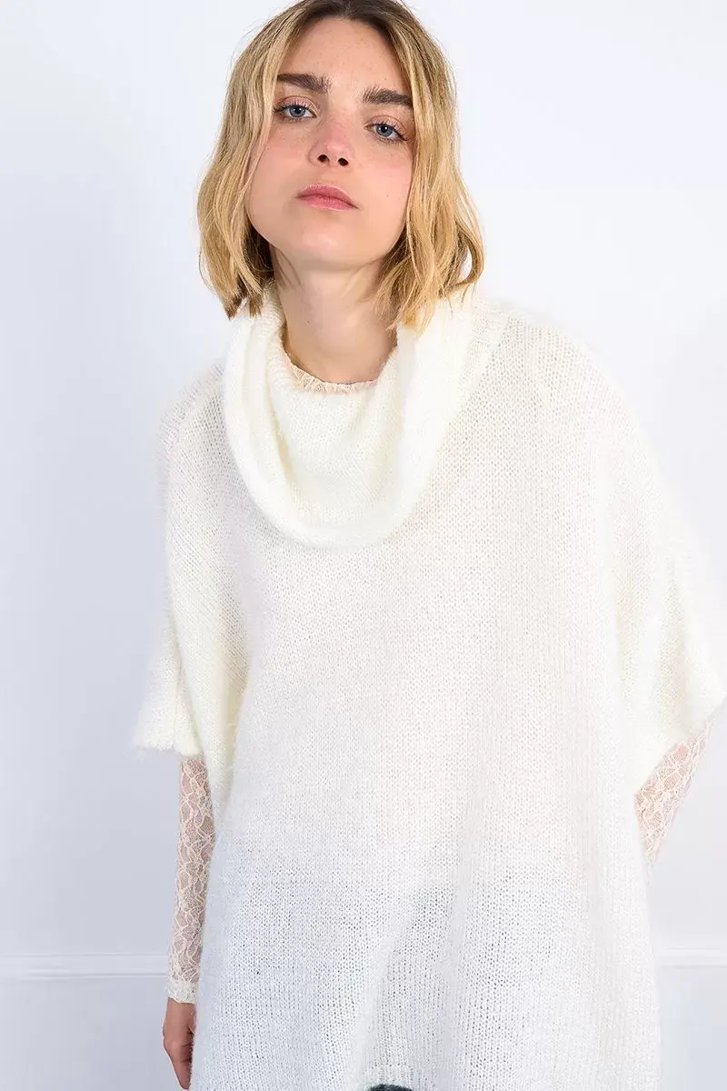 Миниатюра: LILI SIDONIO- PULL PONCHO UNI REF: LALS128DH
