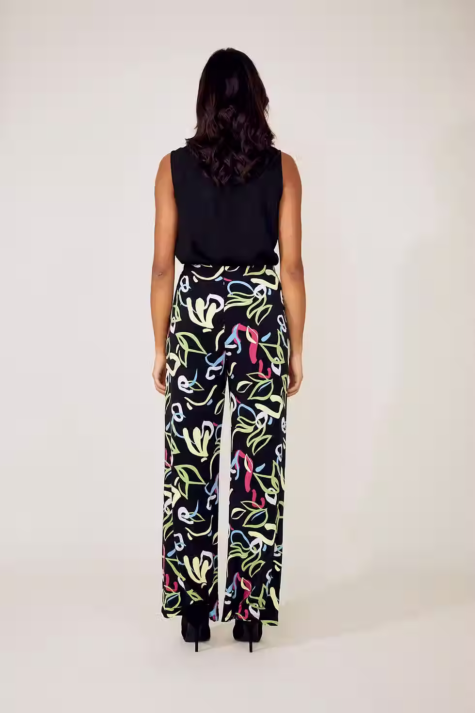 Thumbnail: FRANCK LYMAN- PANTALON NOIR ET MULTICOLORE REF: 256188