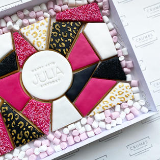 geometric biscuits