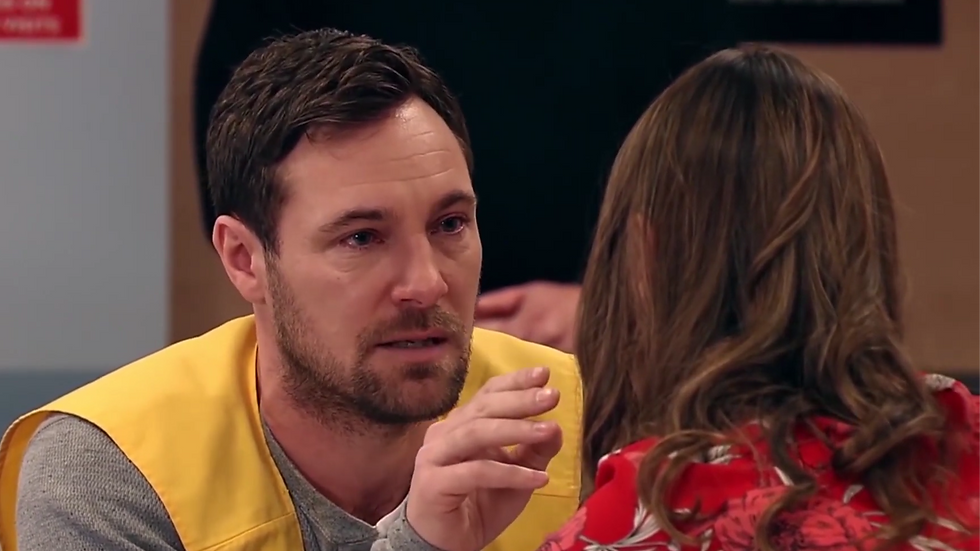 Rob in prison talking to Tracy